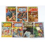 CONAN, DOCTOR STRANGE, TALES OF SUSPENSE LOT (7 in Lot) - (MARVEL - US Price & UK Price Variant)