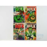 INCREDIBLE HULK #112, 113, 114, 115 (4 in Lot) - (1969 - MARVEL - US Price & UK Cover Price) -