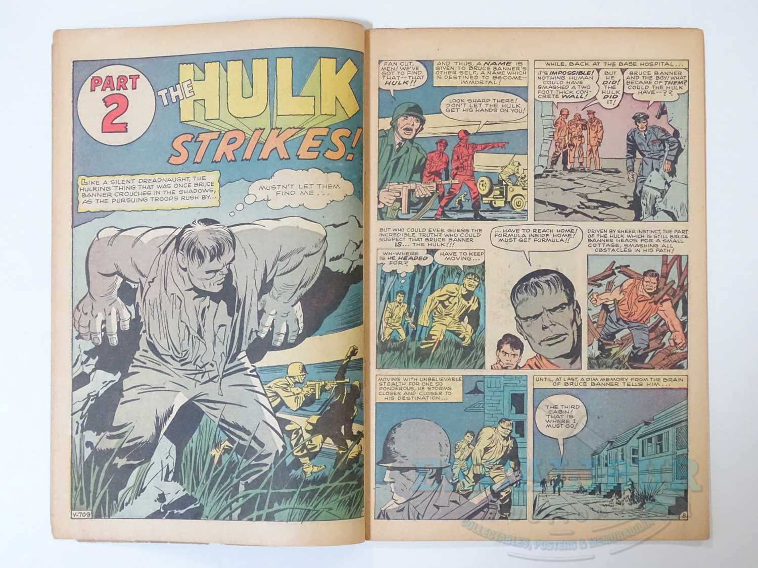 INCREDIBLE HULK #1 (1962 - MARVEL) - Origin and First appearance of the Hulk + Second only in - Bild 13 aus 36