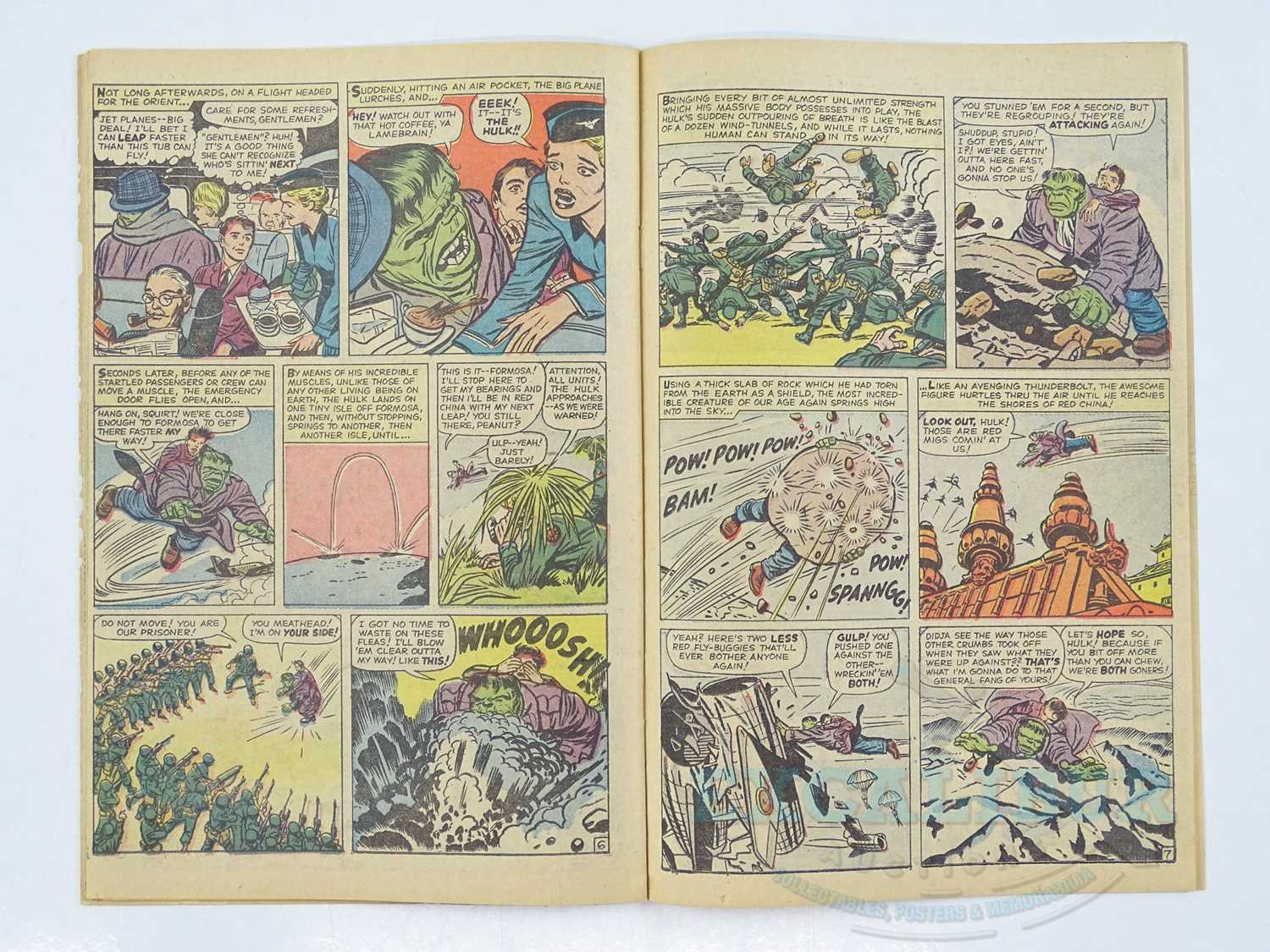 INCREDIBLE HULK #5 (1963 - MARVEL) - First appearances Tyrannus - Jack Kirby cover & interior - Bild 20 aus 31