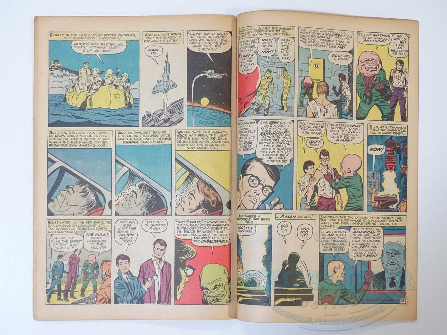 INCREDIBLE HULK #1 (1962 - MARVEL) - Origin and First appearance of the Hulk + Second only in - Bild 25 aus 36