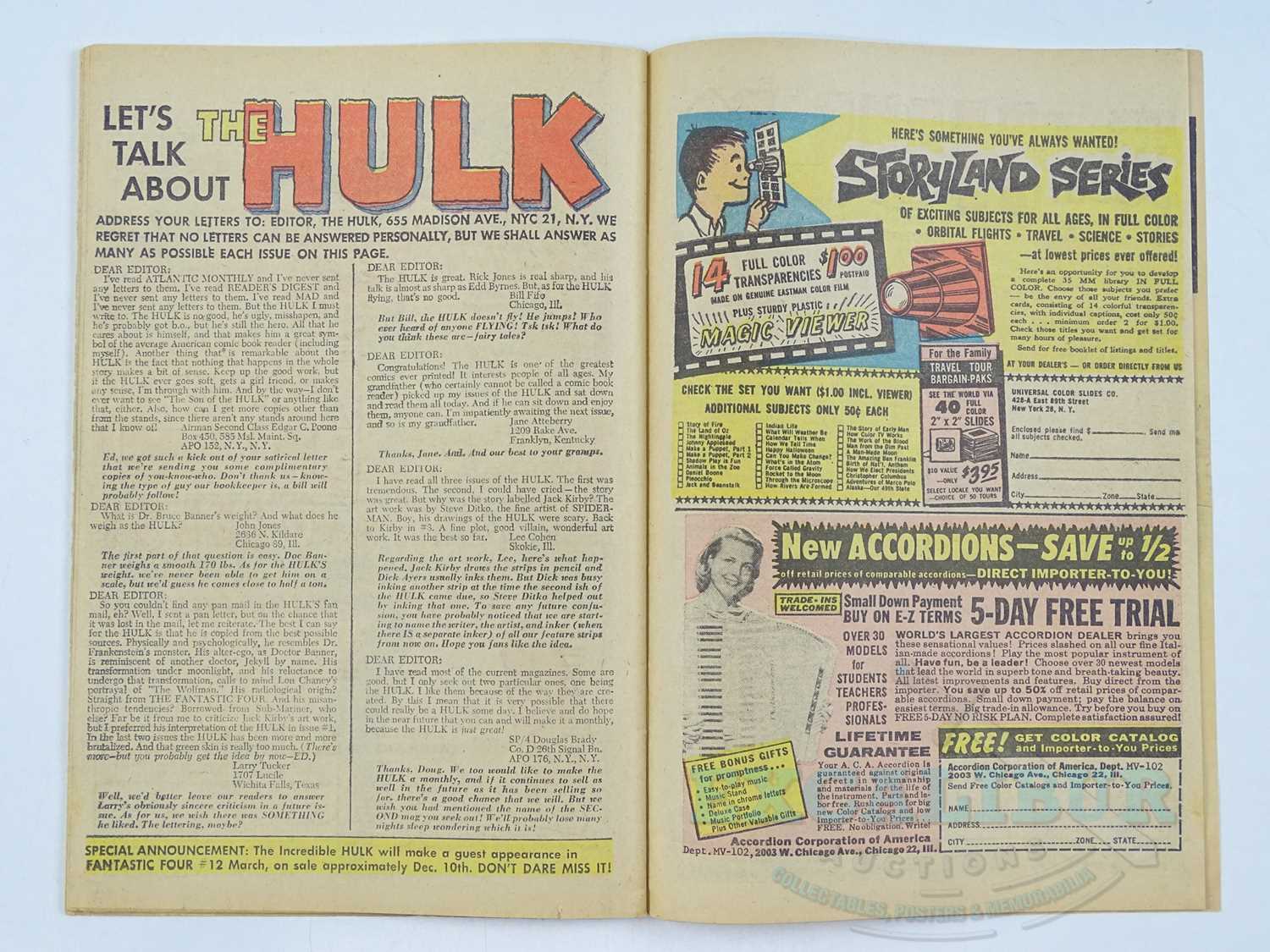 INCREDIBLE HULK #5 (1963 - MARVEL) - First appearances Tyrannus - Jack Kirby cover & interior - Bild 22 aus 31