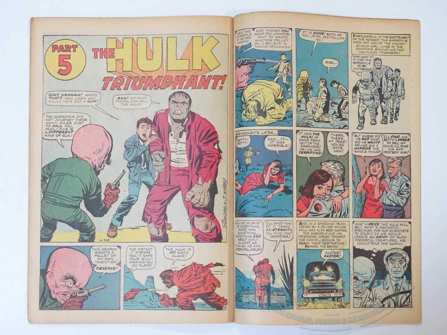INCREDIBLE HULK #1 (1962 - MARVEL) - Origin and First appearance of the Hulk + Second only in - Bild 24 aus 36