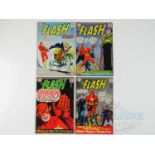FLASH #152, 162, 163, 164 (4 in Lot) - (1965/66 - DC - UK Cover Price) - Includes Trickster, Abra