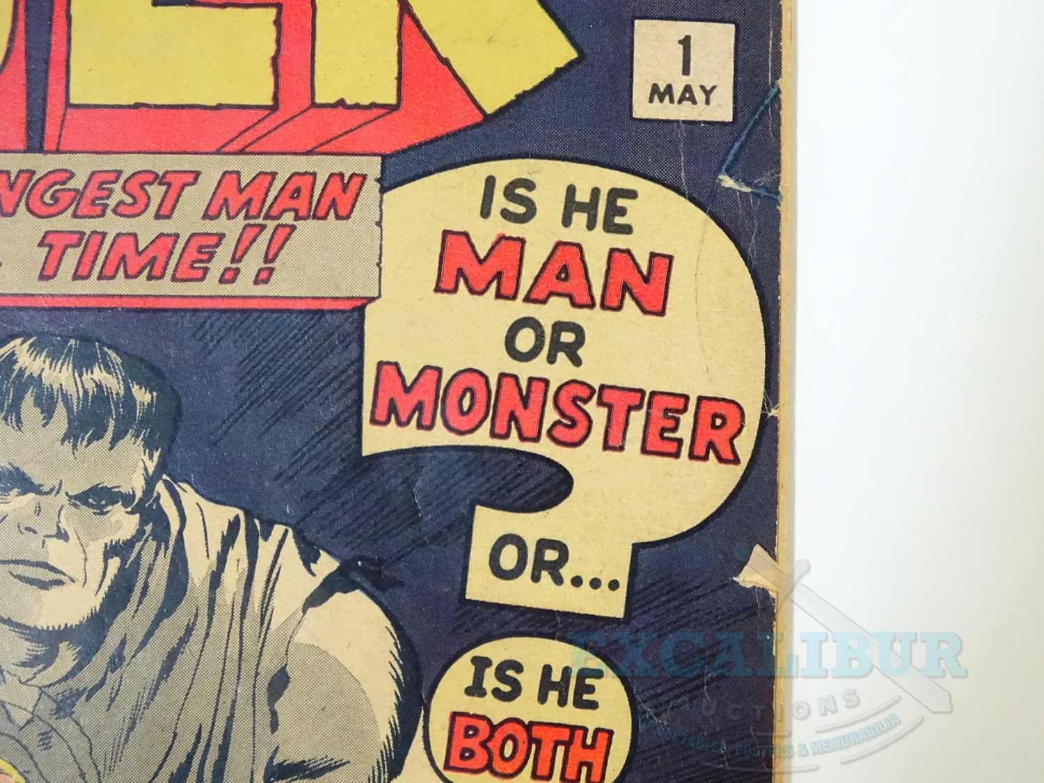 INCREDIBLE HULK #1 (1962 - MARVEL) - Origin and First appearance of the Hulk + Second only in - Bild 6 aus 36