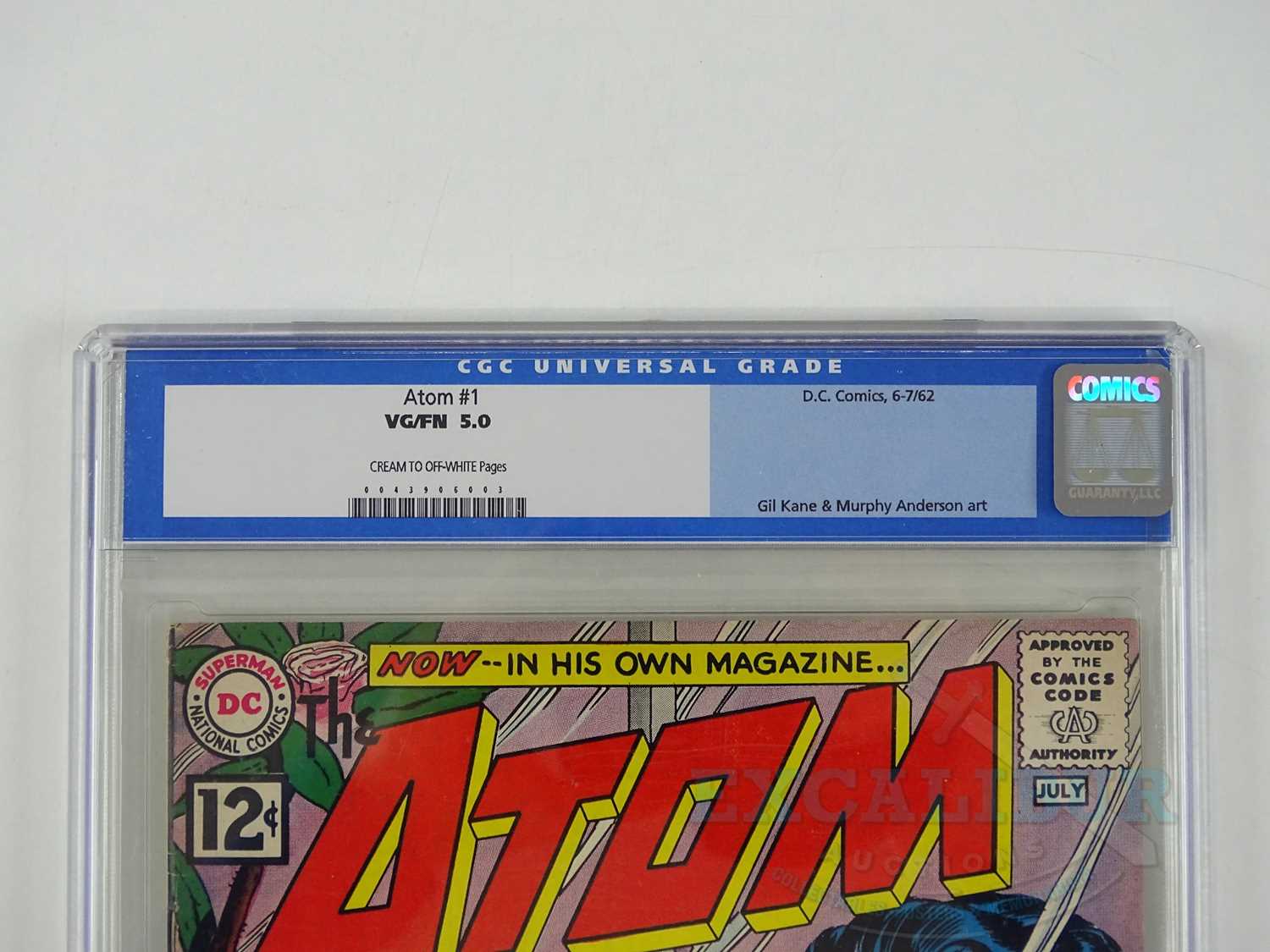 ATOM #1 (1962 - DC) - GRADED 5.0 (VG/FN) by CGC - First appearances of the Plant Master (Jason - Bild 3 aus 4