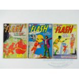 FLASH #115, 118, 119 (3 in Lot) - (1960/61 - DC - US Price & UK Cover Price) - Includes Elongated