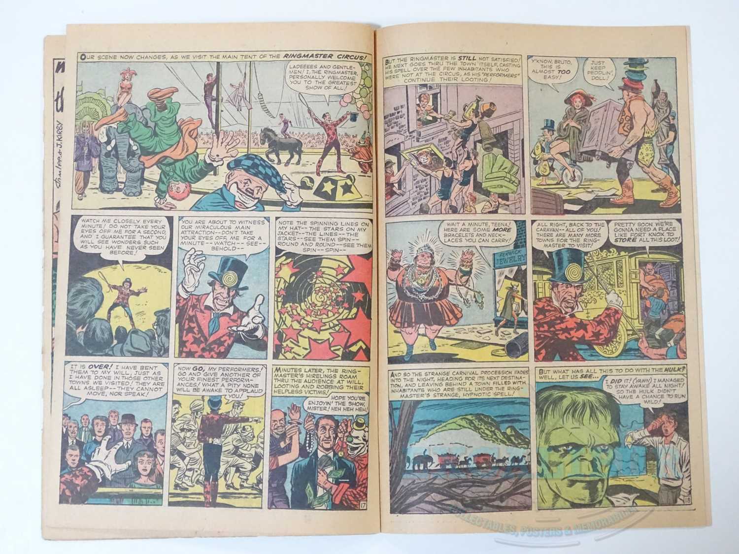 INCREDIBLE HULK #3 (1962 - MARVEL) - Third appearance of the Hulk + First appearance Ringmaster - Bild 18 aus 32