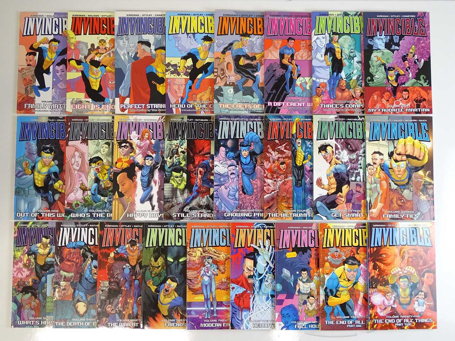 INVINCIBLE LOT (25 in Lot) - (2008/2010 - IMAGE) Includes Issues #1, 2, 3, 4, 5, 6, 7, 8, 9, 10, 11,