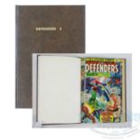 DEFENDERS LOT - (1974/75) - A bound edition 'DEFENDERS 3' containing the following original issues -
