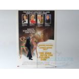 JAMES BOND: THE MAN WITH THE GOLDEN GUN (1974) - A style B US one sheet movie poster - Tom Jung