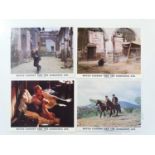 A mixed group of Western film lobby card part sets to include BUTCH CASSIDY AND THE SUNDANCE KID (