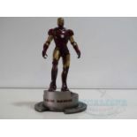 IRON MAN (2008) - A Kotobukiya cold cast porcelain fine art statue with working light (1 in lot)