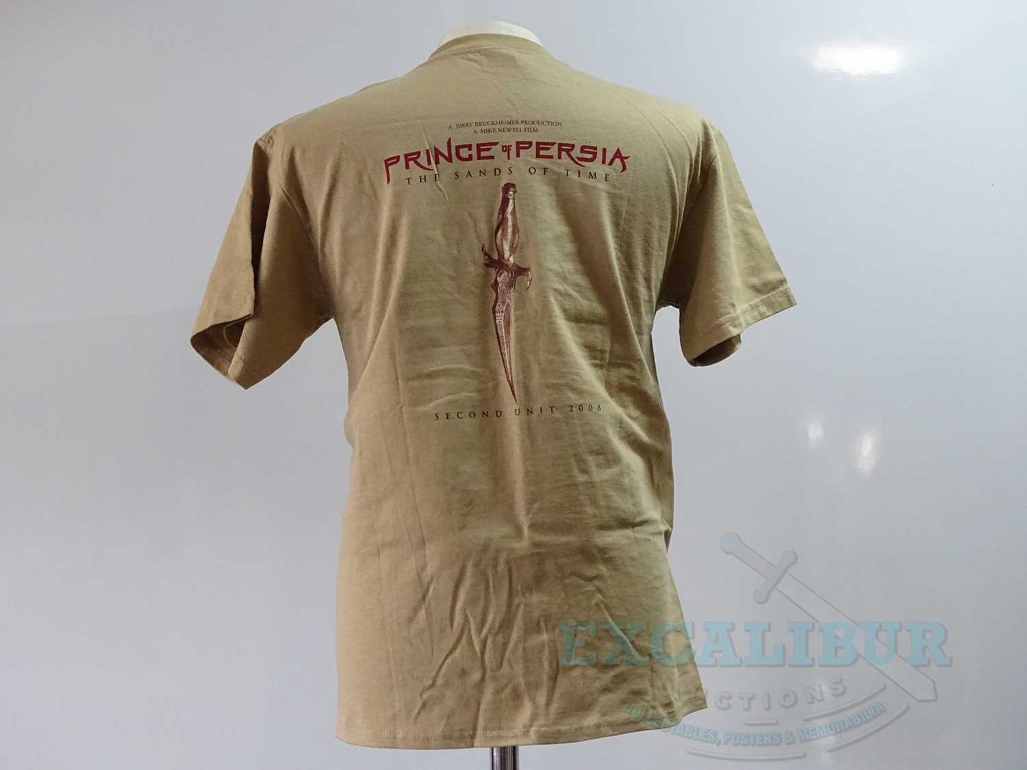 A group of three crew clothing items comprising PRINCE OF PERSIA (2008) 'Second Unit' sand short - Image 6 of 6