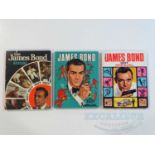 JAMES BOND - A group of 3 vintage James Bond Annuals (3 in lot)