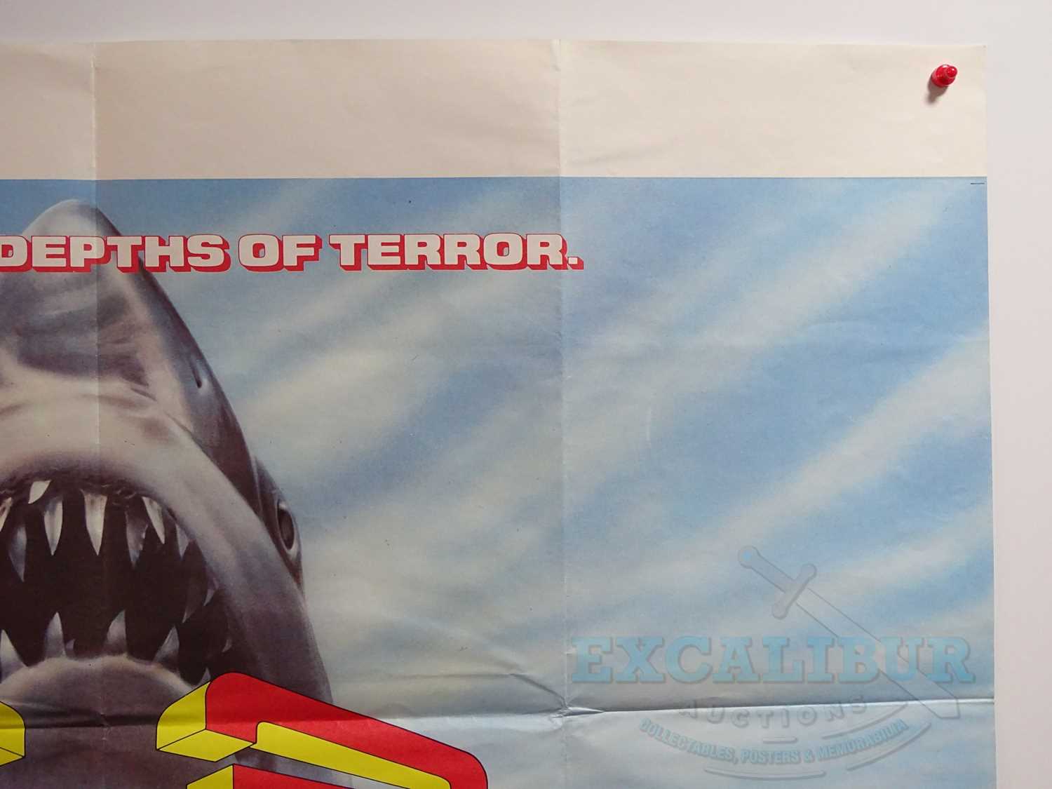 JAWS 3 (1983) - A UK quad film poster - folded (1 in lot) - Image 3 of 6