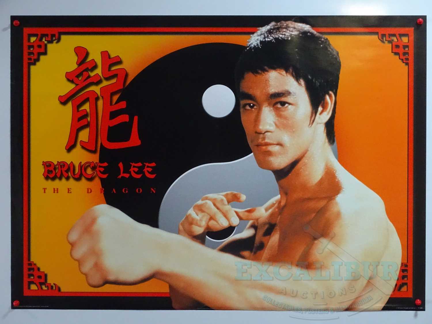 DRAGON : THE BRUCE LEE STORY (1993) - A commercial poster featuring BRUCE LEE - rolled (1 in lot)