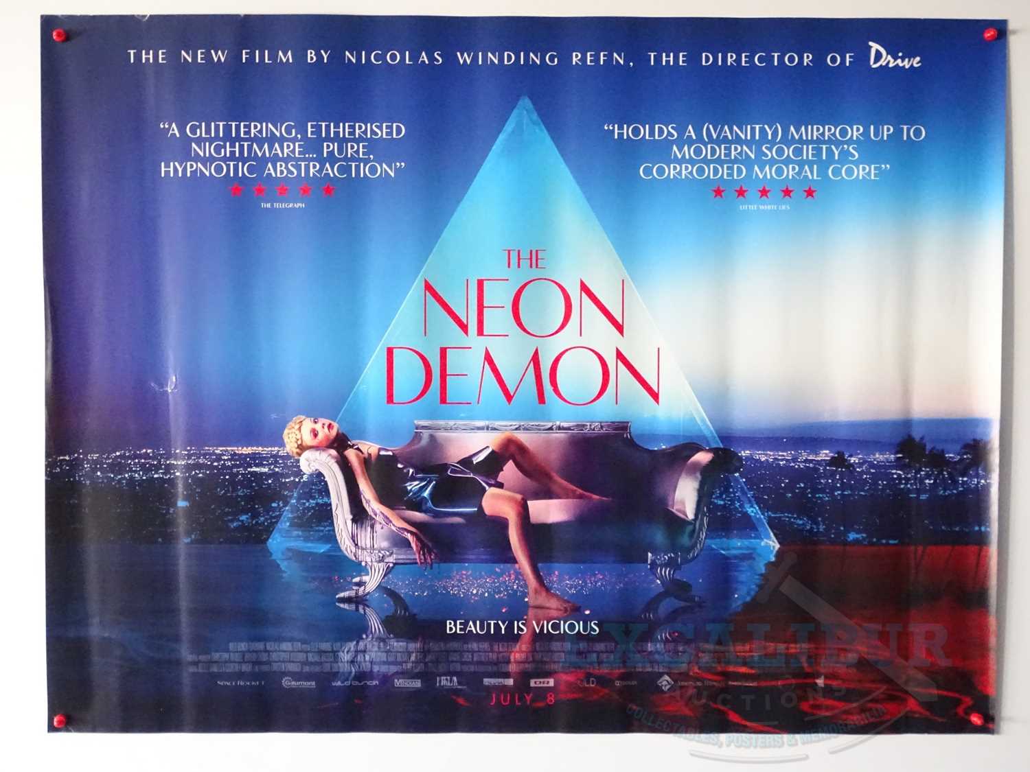 THE NEON DEMON (2016) - A pair of advance style UK quad film posters - rolled (2 in lot) - Image 2 of 2