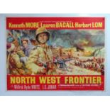 NORTH WEST FRONTIER (1959) - A UK quad film poster - folded (1 in lot)