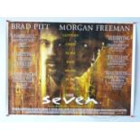 SEVEN (1995) - A UK quad film poster - rolled (1 in lot)