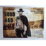 THE GOOD, THE BAD AND THE UGLY (2008 Park Circus release) - A UK quad film poster - rolled (1 in