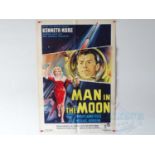 A group of movie memorabilia items comprising MAN IN THE MOON (1960) one sheet ; THE RED SHOES (