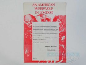 AN AMERICAN WEREWOLF IN LONDON (1981) - An original UK Cinema Exhibitor's Seat Selling Guide -