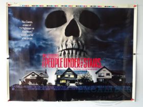 THE PEOPLE UNDER THE STAIRS (1991) - A pair of film posters comprising a one sheet and UK quad
