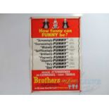 BROTHERS IN LAW (1957) - A double crown film poster - folded (1 in lot)