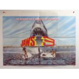 JAWS 3 (1983) - A UK quad film poster - folded (1 in lot)