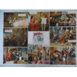 CARRY ON UP THE KHYBER (1968) - Campaign book and full set of lobby cards in their original envelope