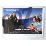 JAMES BOND: LICENCE TO KILL (1989) - UK quad film poster - rolled (1 in lot)