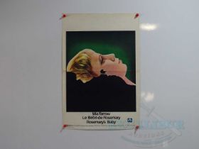 ROSEMARY'S BABY (1968 - not released in Belgium until 1970s) - A Belgian affiche film poster -