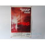 THE FOG (1980) - A US one sheet movie poster - folded (1 in lot)