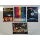 A group of 4 film brochures to include STAR WARS: A NEW HOPE (1977), CLOSE ENCOUNTERS OF THE THIRD