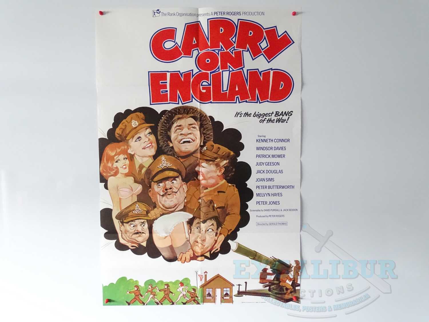 A pair of CARRY ON UK one sheet movie posters comprising CARRY ON ROUND THE BEND (1971) and CARRY ON - Image 2 of 2