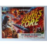 AT THE EARTH'S CORE (1976) - A group of film memorabilia comprising a UK quad film poster, a full