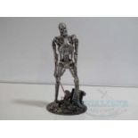 TERMINATOR (1984) - A unique handmade resin and metal sculpture made by John Pilkington (1 in lot)