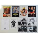 JAMES BOND - A group of James Bond souvenir brochures / magazines including LIVE AND LET DIE (1973),