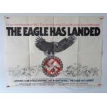 THE EAGLE HAS LANDED (1977) - A UK quad film poster - folded (1 in lot)