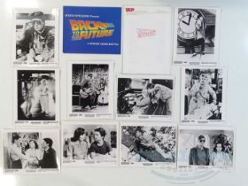 BACK TO THE FUTURE (1985) - A press kit including 10 x black and white stills, a synopsis and