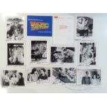 BACK TO THE FUTURE (1985) - A press kit including 10 x black and white stills, a synopsis and