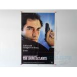 JAMES BOND: THE LIVING DAYLIGHTS (1987) - US one sheet movie poster and fold out brochure / poster -