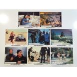 JAMES BOND : FOR YOUR EYES ONLY (1981) - A full set of 8 front of house cards (1 in lot)