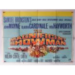 A group of three 1960s UK quad film posters comprising THE MAGNIFICENT SHOWMAN (1964), MIDNIGHT