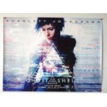 GHOST IN THE SHELL (2017) - A group of 4 UK quad film posters - 2 different designs - rolled (4 in