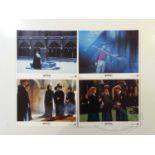 HARRY POTTER AND THE PHILOSOPHER'S STONE (2001) - A set of 12 oversized lobby cards - Flat/