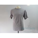 A pair of crew clothing items comprising GRAVITY (2011) grey short sleeved 'Crew' XL t-shirt and