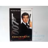 JAMES BOND: GOLDENEYE (1995) - First advance design one sheet showing Pierce Brosnan in his first