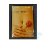 AMERICAN BEAUTY (1999) - US one sheet presented framed and glazed - poster was in excellent